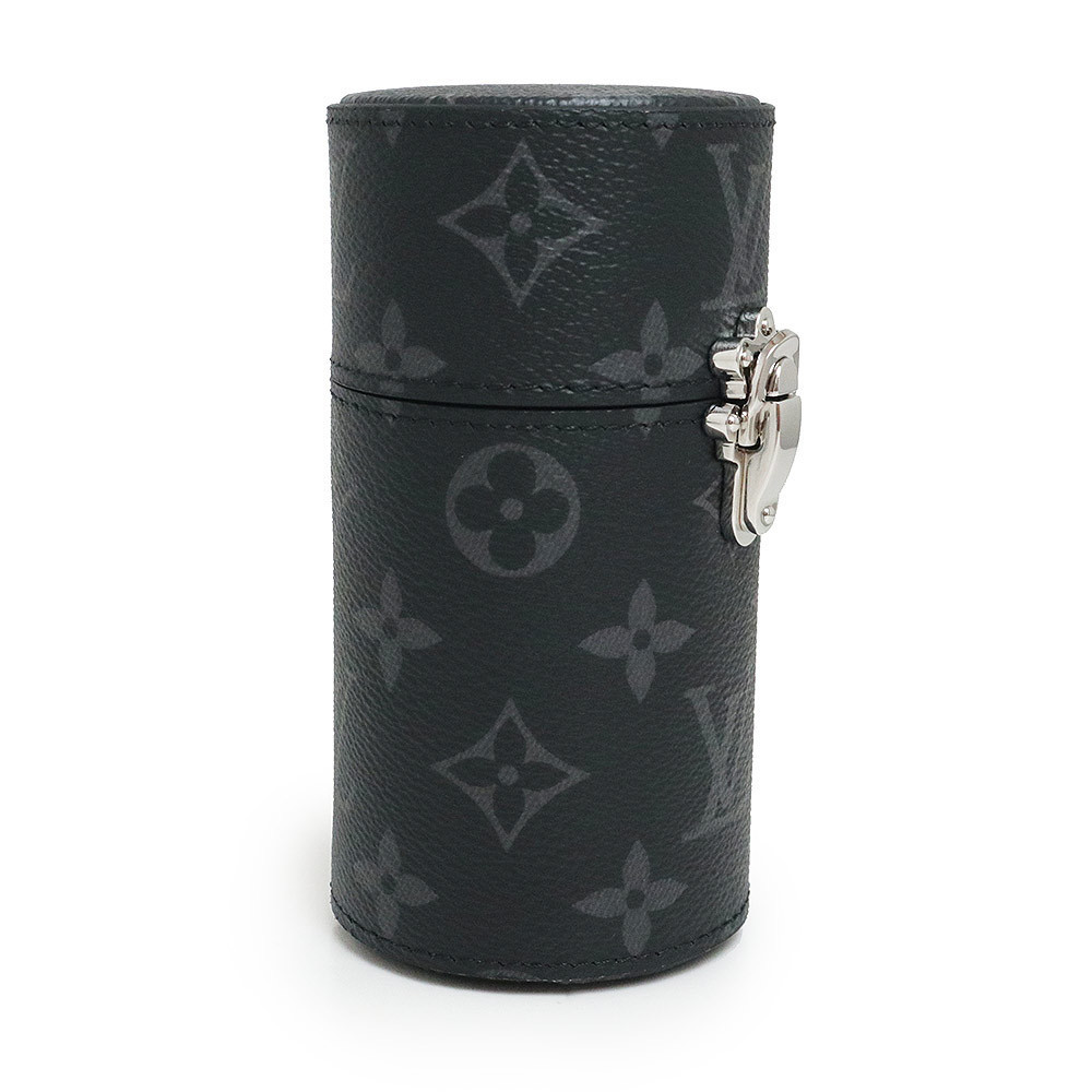 Louis Vuitton Case Fragrance Bottle Monogram Eclipse Black View 4